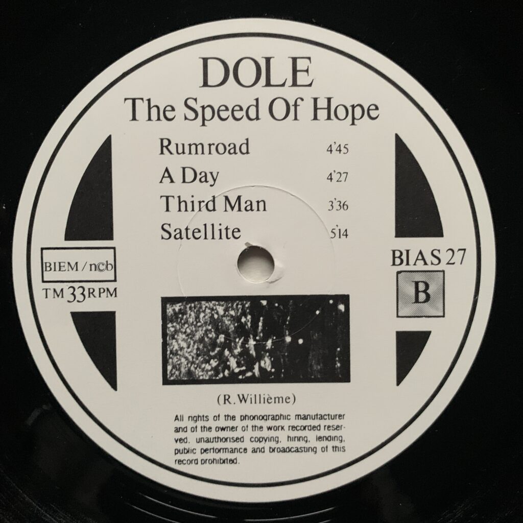 THE SPEED OF HOPE SWEDEN SIDE 2